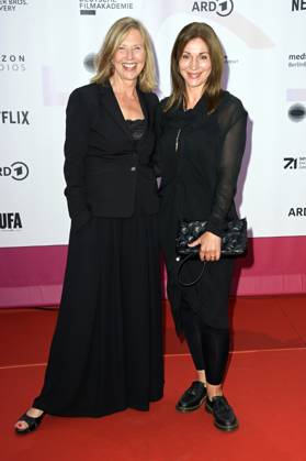Petra Zieser und Ulrike C. Tscharre bei der 24. Verleihung der First Steps Awards im Theater des Westens. Berlin, 08.10.2023