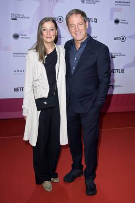 Alexandra Maria Lara und Florian Gallenberger bei der 24. Verleihung der First Steps Awards im Theater des Westens. Berlin, 08.10.2023