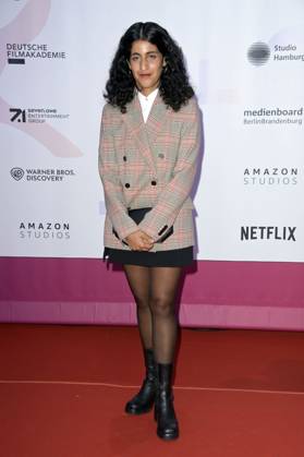 Banafshe Hourmazdi bei der 24. Verleihung der First Steps Awards im Theater des Westens. Berlin, 08.10.2023
