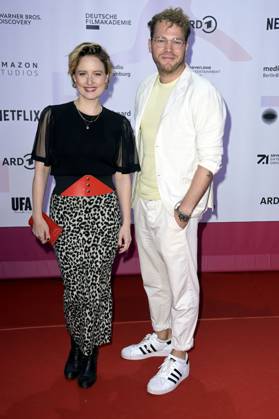 Wanda Perdelwitz und Ben Münchow bei der 24. Verleihung der First Steps Awards im Theater des Westens. Berlin, 08.10.2023