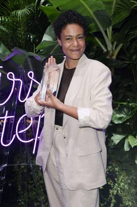 Merle Grimme bei der Aftershow-Party nach der 24. Verleihung der First Steps Awards im Theater des Westens. Berlin, 08.10.2023