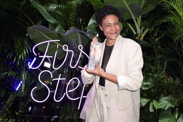 Merle Grimme bei der Aftershow-Party nach der 24. Verleihung der First Steps Awards im Theater des Westens. Berlin, 08.10.2023
