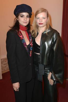 Luise Befort und Luisa-Celine Gaffron bei der Aftershow-Party nach der 24. Verleihung der First Steps Awards im Theater des Westens. Berlin, 08.10.2023
