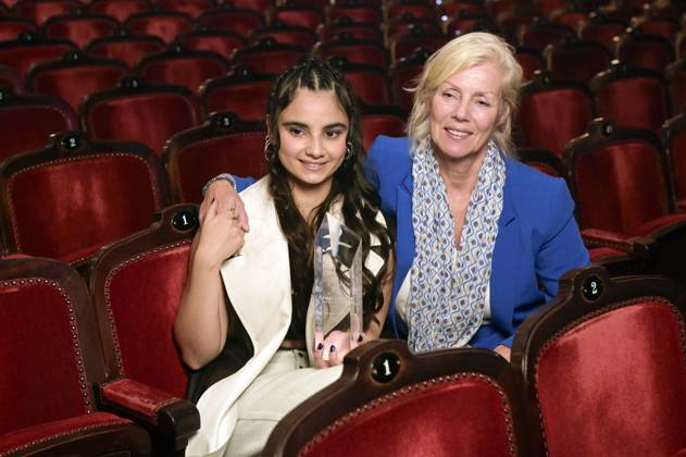 Bayan Layla und Marika Ullrich bei der Aftershow-Party nach der 24. Verleihung der First Steps Awards im Theater des Westens. Berlin, 08.10.2023