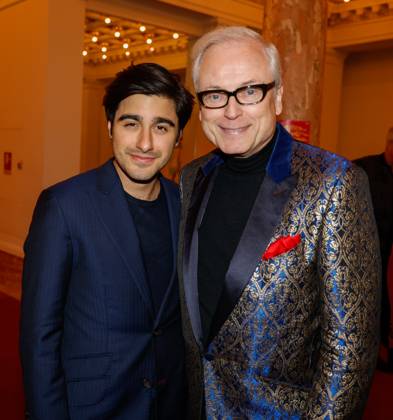 Atrin Madani, Hans Jürgen Schatz bei der Verleihung des Deutschen Musical theater PReises 2023 im Theater des Westens, Berlin.