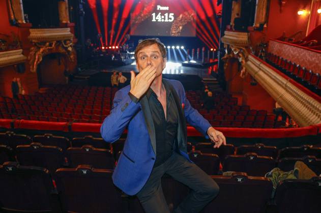 Felix Martin Poenichen bei der Verleihung des Deutschen Musical Theater Preises 2023 im Theater des Westens. Berlin, 09.10.2023