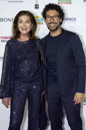 Alexandra von Rehlingen und Boris Entrup bei der 16. Verleihung der Goldenen Bild der Frau 2023 im Stage Theater Neue Flora. Hamburg, 11.10.2023