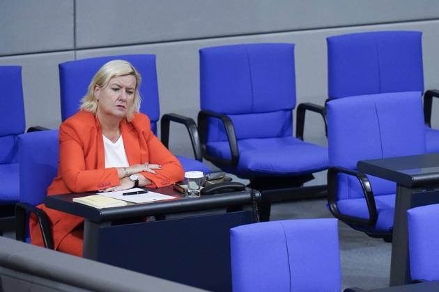 Eva Högl, Wehrbeauftragte des Deutschen Bundestages Sitzung des Deutschen Bundestags, Eva Högl, Wehrbeauftragte des Deutschen Bundestages Berlin Berlin GER
