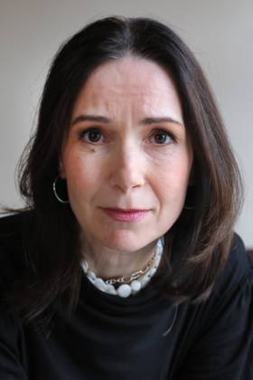 16.10.2023, Frankfurt, DEU Verleihung des Deutschen Buchpreis im Frankfurter Roemer. Ulrike Sterblich, von der Jury ausgewaehlte Autorin fuer die Shortlist des Deutschen Buchpreis 2023
