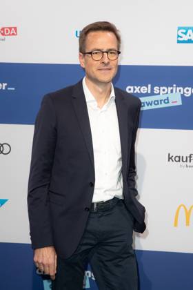 Axel Springer Award 2023 Philipp Justus beim Axel Springer Award 2023 im Axel Springer Neubau am 17.10.2023 in Berlin. Copyright: xEventpressxKochanx