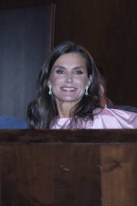 The King and Queen of Spain, the Princess of Asturias and Infanta Sofia preside over the 31st Princess of Asturias Awards Concert Queen Letizia, during the XXXI Princess of Asturias Concert, at the Oviedo Auditorium, on October 19, 2023, in Oviedo, Asturias, Spain. Today marks the start of the ceremonies for the 2023 Princess of Asturias Awards, to be held tomorrow, October 20. The King and Queen, the Princess and the Infanta will preside over the XXXI Princess of Asturias Awards Concert after receiving in audience this morning the recipients of the 2023 Princess of Asturias Medals, the winners of the 2022 End of Degree Awards of the University of Oviedo and the jurors of the awards and members of the Board of Trustees of the Princess of As  Copyright: xEuropaxPress ABACAx 872467_035 EuropaxPress ABACAx 872467_035