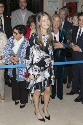 The King and Queen of Spain, the Princess of Asturias and Infanta Sofia preside over the 31st Princess of Asturias Awards Concert Princess Leonor, at the exit of the XXXI Princess of Asturias Concert, at the Oviedo Auditorium, on October 19, 2023, in Oviedo, Asturias, Spain. Today marks the start of the ceremonies for the 2023 Princess of Asturias Awards, to be held tomorrow, October 20. The King and Queen, the Princess and the Infanta will preside over the XXXI Princess of Asturias Awards Concert after receiving in audience this morning the recipients of the 2023 Princess of Asturias Medals, the winners of the 2022 End of Degree Awards of the University of Oviedo and the jurors of the awards and members of the Board of Trustees of the Prin  Copyright: xEuropaxPress ABACAx 872467_042 EuropaxPress ABACAx 872467_042