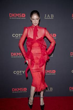 October 19, 2023, New York, United States: Coco Rocha attends the DKMS Gala 2023 at The Cipriani Wall Street in New York City. New York United States - ZUMAs197 20231019_aaa_s197_437 Copyright: xRonxAdarx