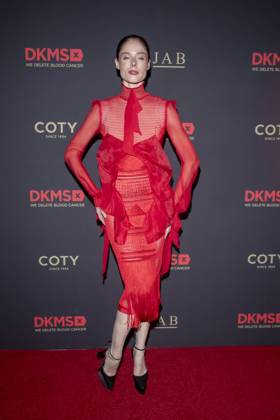 October 19, 2023, New York, United States: Coco Rocha attends the DKMS Gala 2023 at The Cipriani Wall Street in New York City. New York United States - ZUMAs197 20231019_aaa_s197_452 Copyright: xRonxAdarx