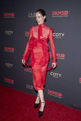 October 19, 2023, New York, United States: Coco Rocha attends the DKMS Gala 2023 at The Cipriani Wall Street in New York City. New York United States - ZUMAs197 20231019_aaa_s197_455 Copyright: xRonxAdarx