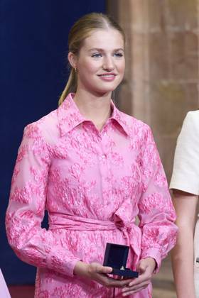 20-10-2023 Medals Princess Leonor during the Princess Asturias awards at the Campoamor theatre in Oviedo No Spain Â  Copyright: xPPEx