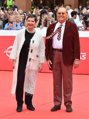Rome, Rome Film Fest 2023. Rome Film Festival. Red carpet Isabella Rossellini. Pictured: Renzo Arbore  Copyright: xMaurizioxD Avanzox xipa-agency.nx xDxAvanzo Provvisionatox IPA_IPA41102557