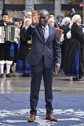Eliud Kipchoge during the Princess of Asturias Awards 2023 in Oviedo, on Friday 20 October 2023 Cordon Press