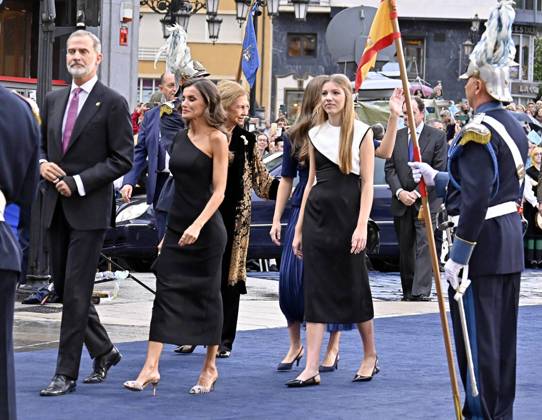 Spanish King Felipe VI and Queen Letizia during the Princess of Asturias Awards 2023 in Oviedo, on Friday 20 October 2023 Cordon Press