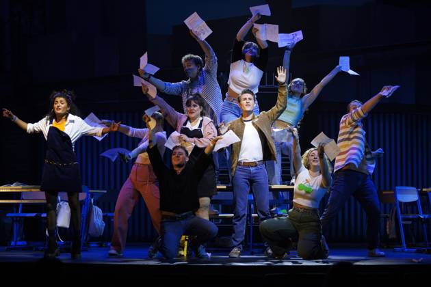 Bilder des Jahres 2023, Entertainment 10 Oktober Entertainment Themen der Woche KW42 Entertainment Bilder des Tages Musicaldarsteller zeigen Ausschnitte der Show bei einer Pressevorführung des PUR-Musicals Abenteuerland im Capitol Theater - die Premiere ist für den 22.10.2023 angesetzt. Düsseldorf, 20.10.2023 NRW Deutschland Copyright: xChristophxHardtx