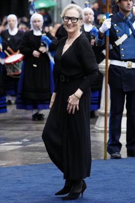 Princess of Asturias Awards Ceremony - Oviedo Meryl Streep arriving at the Princesa de Asturias Awards at Teatro Campoamor on October 20, 2023 in Oviedo, Asturias, Spain. Photo by Archie Andrews ABACAPRESS.COM Oviedo Asturias Spain  Copyright: xAndrewsxArchie ABACAx 872625_005 AndrewsxArchie ABACAx 872625_005