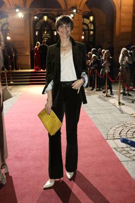 Christina Hecke bei der 34. Verleihung des Hessischen Film- und Kinopreises 2023 in der Alten Oper. Frankfurt, 20.10.2023