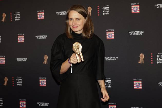 Bilder des Jahres 2023, Entertainment 10 Oktober Entertainment Themen der Woche KW42 Bettina Blümner bei der 34. Verleihung des Hessischen Film- und Kinopreises 2023 in der Alten Oper. Frankfurt, 20.10.2023