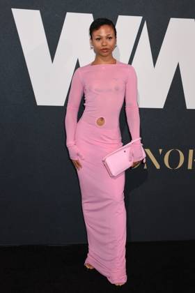 NEW YORK, NY - OCTOBER 24: Myha la Herrold at the 2023 WWD Honors at Cipriani South Street in New York City on October 24, 2023. Copyright: xMediaPunchx