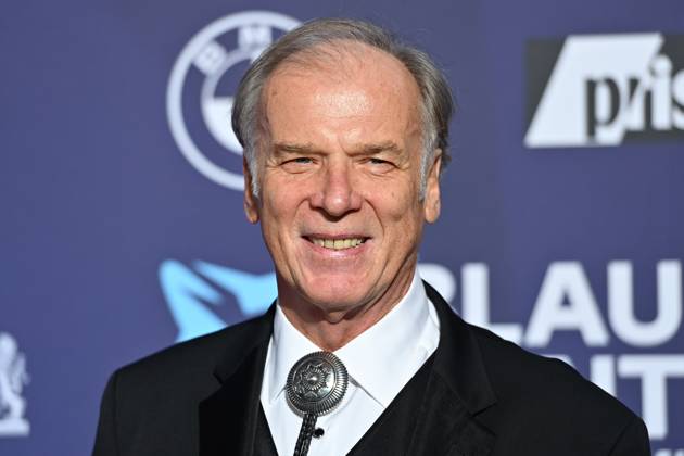 Wolfgang FIEREK (Schauspieler), Einzelbild,angeschnittenes Einzelmotiv,Portraet,Portrait,Porträt. Roter Teppich,Blauer Panther Ð TV und Streaming Award 2023 am 25.10.2023 in der BMW Welt Muenchen.