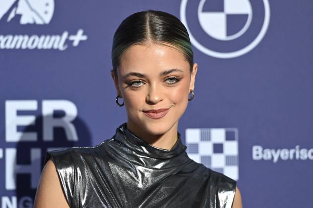 Vanessa Kunz (Model,Influencer), Einzelbild,angeschnittenes Einzelmotiv,Portraet,Portrait,Porträt. Roter Teppich,Blauer Panther Ð TV und Streaming Award 2023 am 25.10.2023 in der BMW Welt Muenchen.
