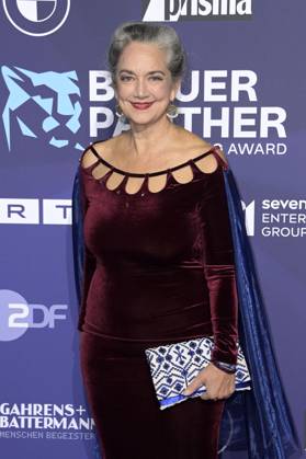 Irina Wanka bei der Verleihung vom Blauer Panther - TV & Streaming Award 2023 in der BMW Welt. München, 25.10.2023