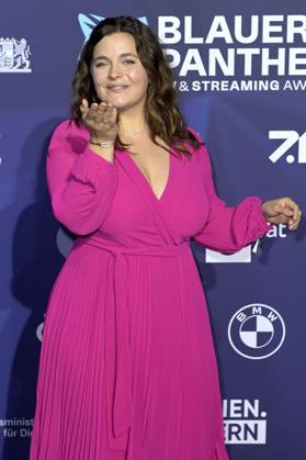 Ronja Forcher bei der Verleihung vom Blauer Panther - TV & Streaming Award 2023 in der BMW Welt. München, 25.10.2023