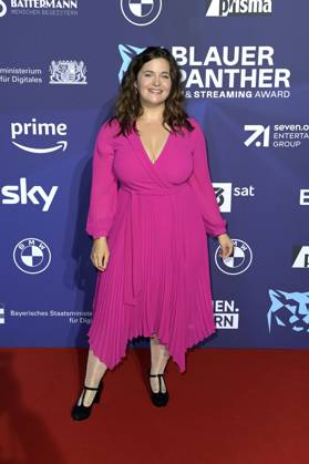 Ronja Forcher bei der Verleihung vom Blauer Panther - TV & Streaming Award 2023 in der BMW Welt. München, 25.10.2023