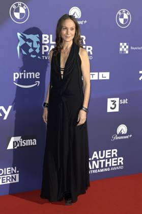 Jeanette Hain bei der Verleihung vom Blauer Panther - TV & Streaming Award 2023 in der BMW Welt. München, 25.10.2023
