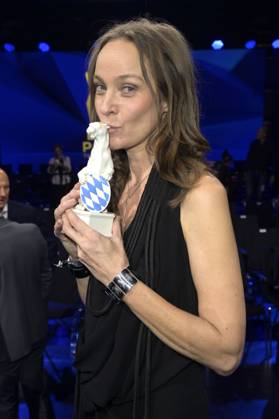 Jeanette Hain bei der Verleihung vom Blauer Panther - TV & Streaming Award 2023 in der BMW Welt. München, 25.10.2023