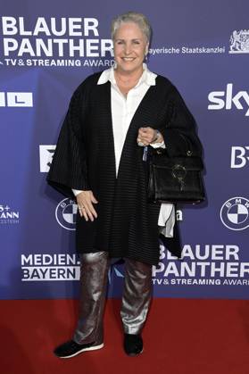 Katerina Jacob bei der Verleihung vom Blauer Panther - TV & Streaming Award 2023 in der BMW Welt. München, 25.10.2023