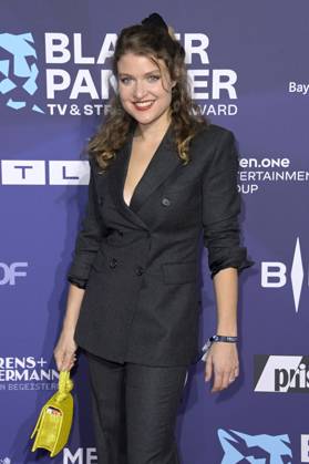 Lara Mandoki bei der Verleihung vom Blauer Panther - TV & Streaming Award 2023 in der BMW Welt. München, 25.10.2023