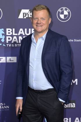 Marc Bator bei der Verleihung vom Blauer Panther - TV & Streaming Award 2023 in der BMW Welt. München, 25.10.2023