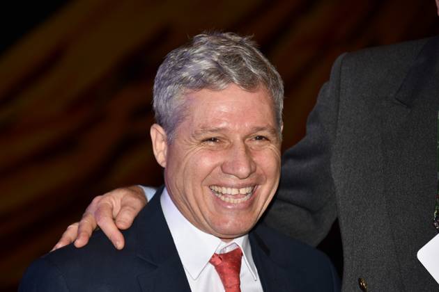 SÃO PAULO, SP - 26.10.2023: PRÊMIO PACTO CONTRA A FOME SP - Ceremony for the 2023 Pact Against Hunger Award, this Thursday, (26) at the Memorial da América Latina, SP. In the photo Paulo Teixeira, Minister of Agrarian Development and Family Farming of Brazil. x2452755x  RobertoxCasimiro
