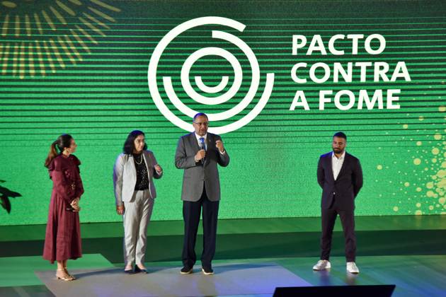 SÃO PAULO, SP - 26.10.2023: PRÊMIO PACTO CONTRA A FOME SP - Ceremony for the 2023 Pact Against Hunger Award, this Thursday, (26) at the Memorial da América Latina, SP. x2452773x  RobertoxCasimiro