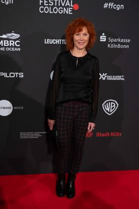 Heike TRINKER, Schauspielerin, Roter Teppich, Red Carpet Show, Ankunft, arrival, Film Festival Cologne awards in Koeln, 26.10.2022.