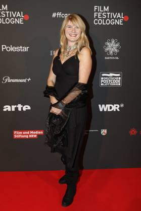 Corinna Nilson bei der Verleihung der Cologne Awards auf dem 33. Film Festival Cologne 2023 im E-Werk. Köln, 26.10.2023