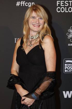 Corinna Nilson bei der Verleihung der Cologne Awards auf dem 33. Film Festival Cologne 2023 im E-Werk. Köln, 26.10.2023