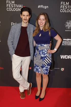 Konstantin Korenchuk und Inken Große bei der Verleihung der Cologne Awards auf dem 33. Film Festival Cologne 2023 im E-Werk. Köln, 26.10.2023
