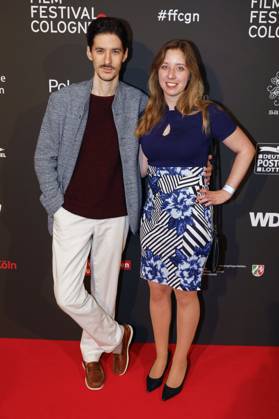 Konstantin Korenchuk und Inken Große bei der Verleihung der Cologne Awards auf dem 33. Film Festival Cologne 2023 im E-Werk. Köln, 26.10.2023