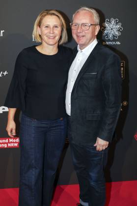 Susan Link mit Ehemann Wolfgang Link bei der Verleihung der Cologne Awards auf dem 33. Film Festival Cologne 2023 im E-Werk. Köln, 26.10.2023