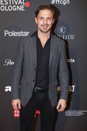 Chris Schulz bei der Verleihung der Cologne Awards auf dem 33. Film Festival Cologne 2023 im E-Werk. Köln, 26.10.2023