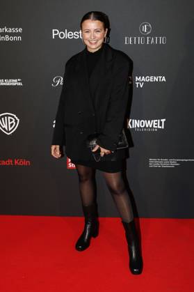 Julia Wiedemann bei der Verleihung der Cologne Awards auf dem 33. Film Festival Cologne 2023 im E-Werk. Köln, 26.10.2023