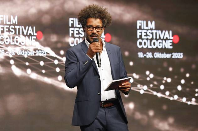 Tyron Ricketts bei der Verleihung der Cologne Awards auf dem 33. Film Festival Cologne 2023 im E-Werk. Köln, 26.10.2023