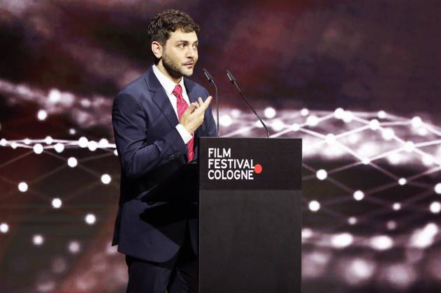 Xavier Dolan bei der Verleihung der Cologne Awards auf dem 33. Film Festival Cologne 2023 im E-Werk. Köln, 26.10.2023